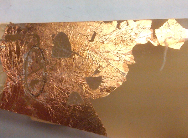 laser on leaf