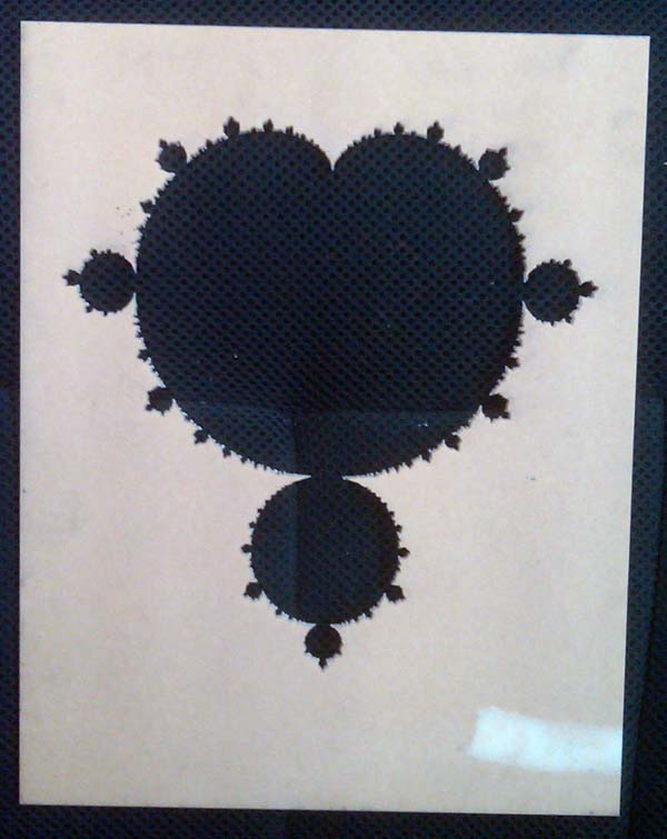 mandelbrot acrylic