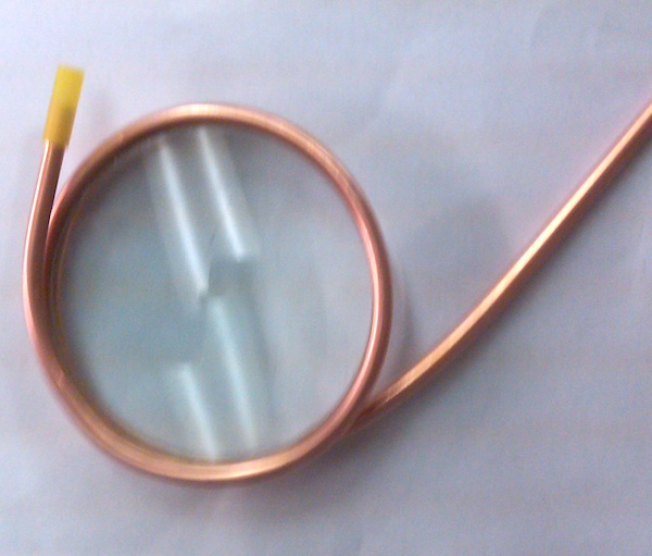 spiral glass holder